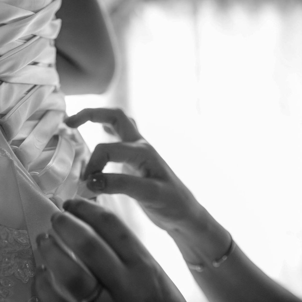 One of a kind wedding dress! Preserved!